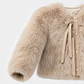 Abrigo Corto de Faux Fur con Forro Acolchado - Miniatura 12