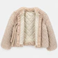 Abrigo Corto de Faux Fur con Forro Acolchado - Miniatura 13