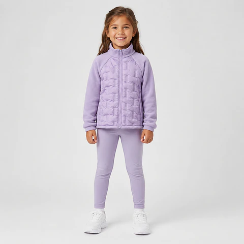 Polerón Infantil Acolchado Soft Polar para Niña