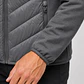 Chaqueta Híbrida Outdoor Hombre con Capucha – Diseño Acolchado Premium - Miniatura 3