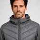 Chaqueta Híbrida Outdoor Hombre con Capucha – Diseño Acolchado Premium - Miniatura 6