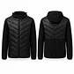 Chaqueta Híbrida Outdoor Hombre con Capucha – Diseño Acolchado Premium - Miniatura 7