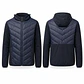 Chaqueta Híbrida Outdoor Hombre con Capucha – Diseño Acolchado Premium - Miniatura 9