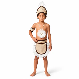 Traje Pascuense Rapanui para Niños 
