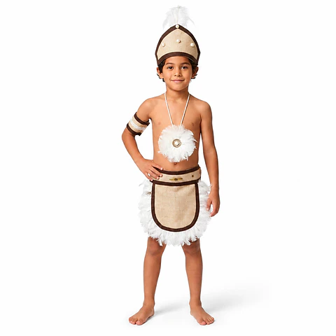 Traje Pascuense Rapanui para Niños 