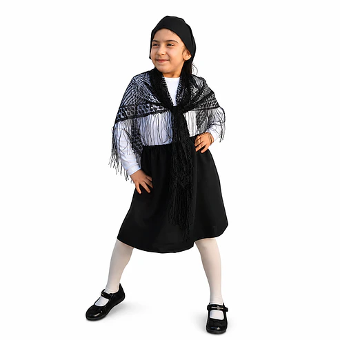 Pack Traje Típico Chilote Niña Completo 3