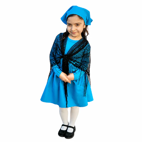 Pack Traje Típico Chilote Niña Completo 6