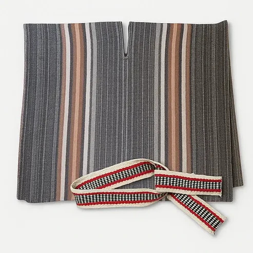 Poncho Mapuche Niños + Trarilonco  7