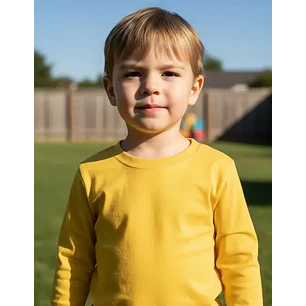 Camiseta Manga Larga Infantil La Pascalle