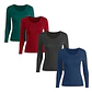 Pack 3 Camisetas De Bambú Para Mujer  Ultrasuaves Y Frescas - Miniatura 2