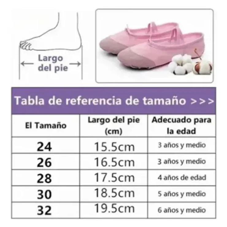 La Pascalle Zapatillas De Baile Para Niñas 5