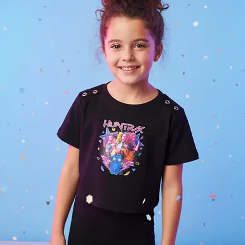 Polera Infantil K-pop Huntrix Star Power 6