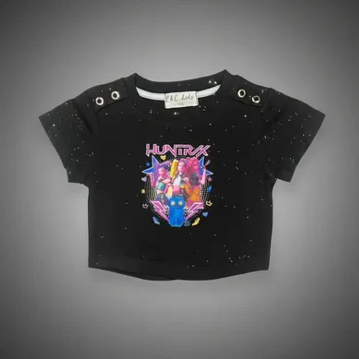 Polera Infantil K-pop Huntrix Star Power 7