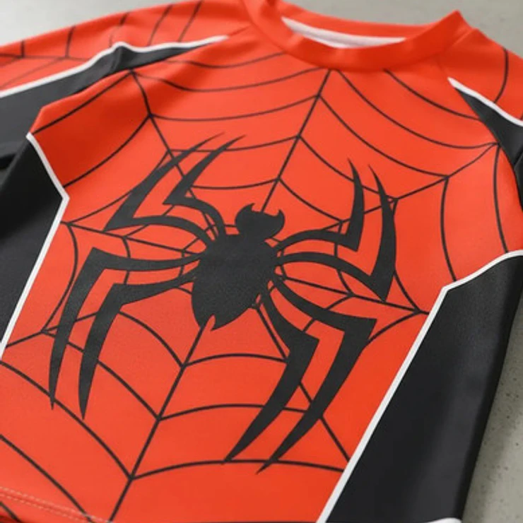Traje De Baño Spiderman, Diseño Hombre Araña Para Niños 5