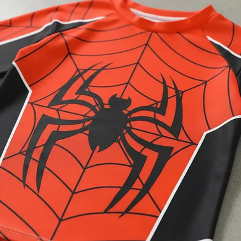 Traje De Baño Spiderman, Diseño Hombre Araña Para Niños 5