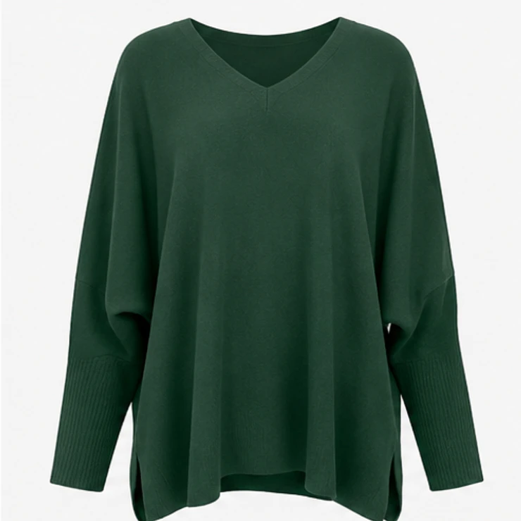 Sweater Manga larga tipo murciélago 7