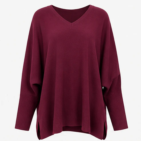 Sweater Manga larga tipo murciélago 8