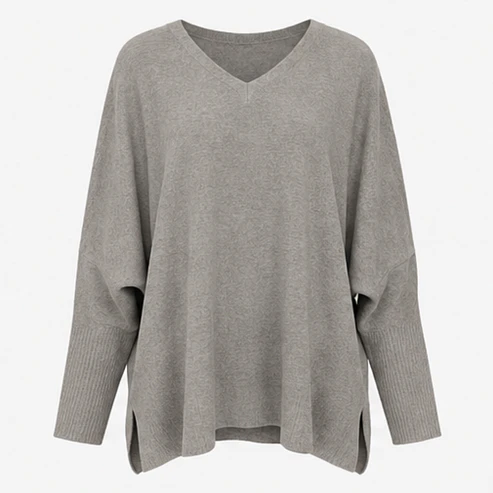 Sweater Manga larga tipo murciélago 9