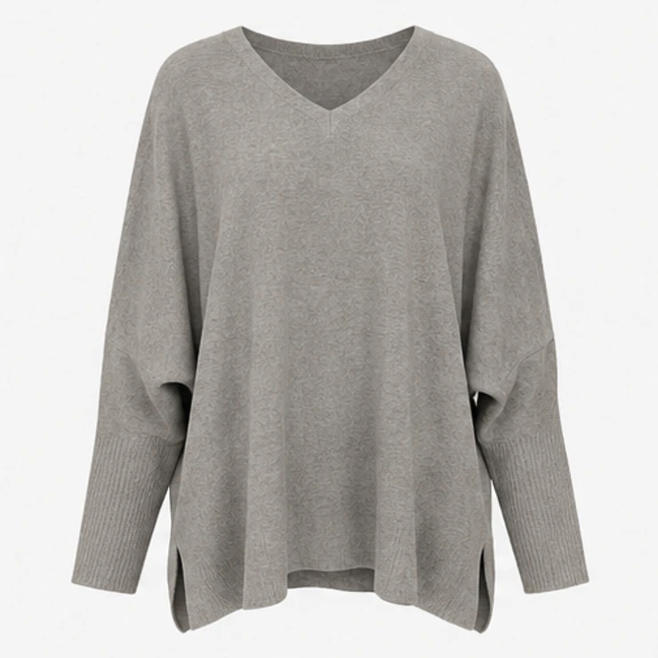 Sweater Manga larga tipo murciélago 9
