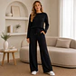 Conjunto Elois unicolor lounge  - Miniatura 1