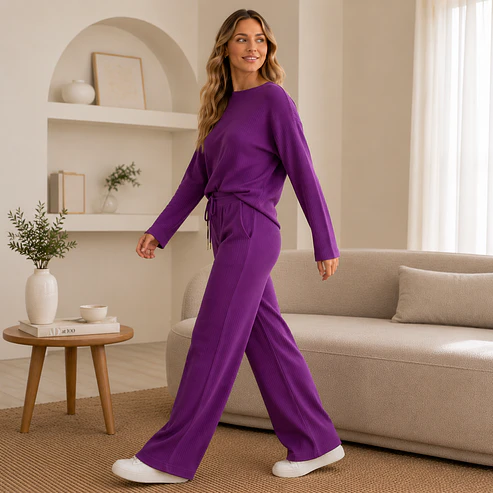 Conjunto Elois unicolor lounge  6