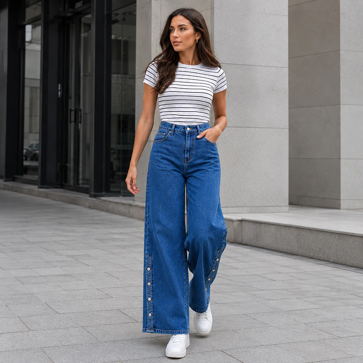 Jeans Palazzo Alessia 3