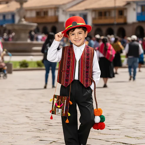 Traje Nortino Niño Completo 1