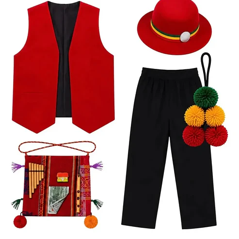 Traje Nortino Niño Completo 5