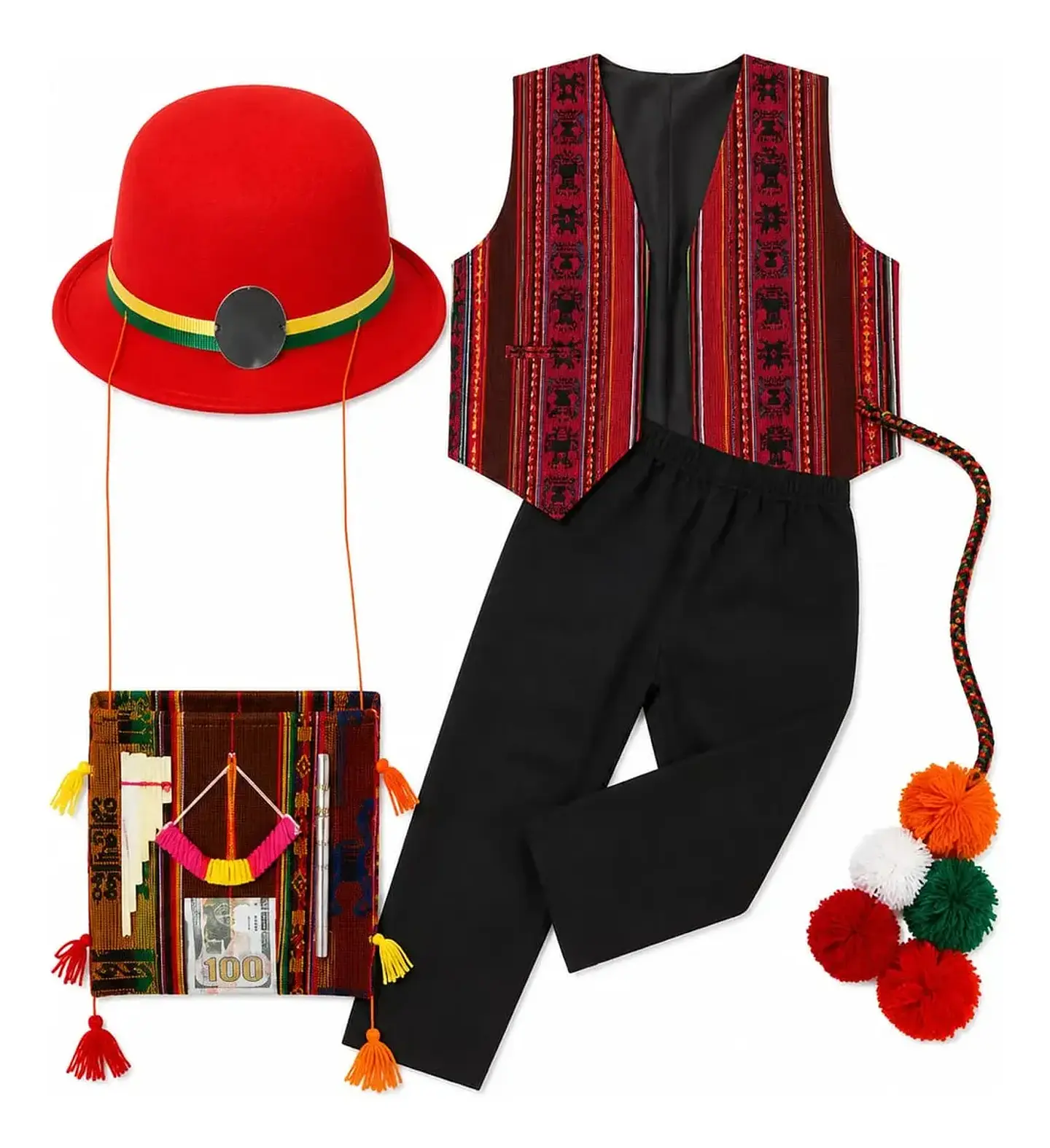 Traje Nortino Niño Completo 7