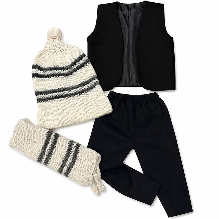 Conjunto Chilote  Para Niño  3