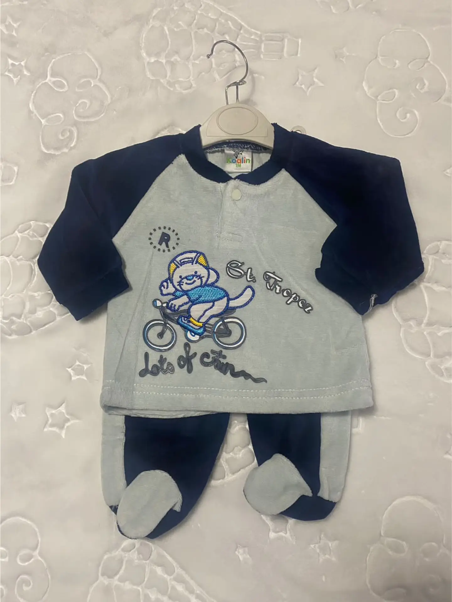 Osito plush dos piezas nene 1