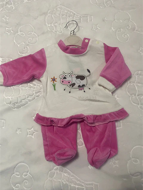 Osito plush dos piezas nena