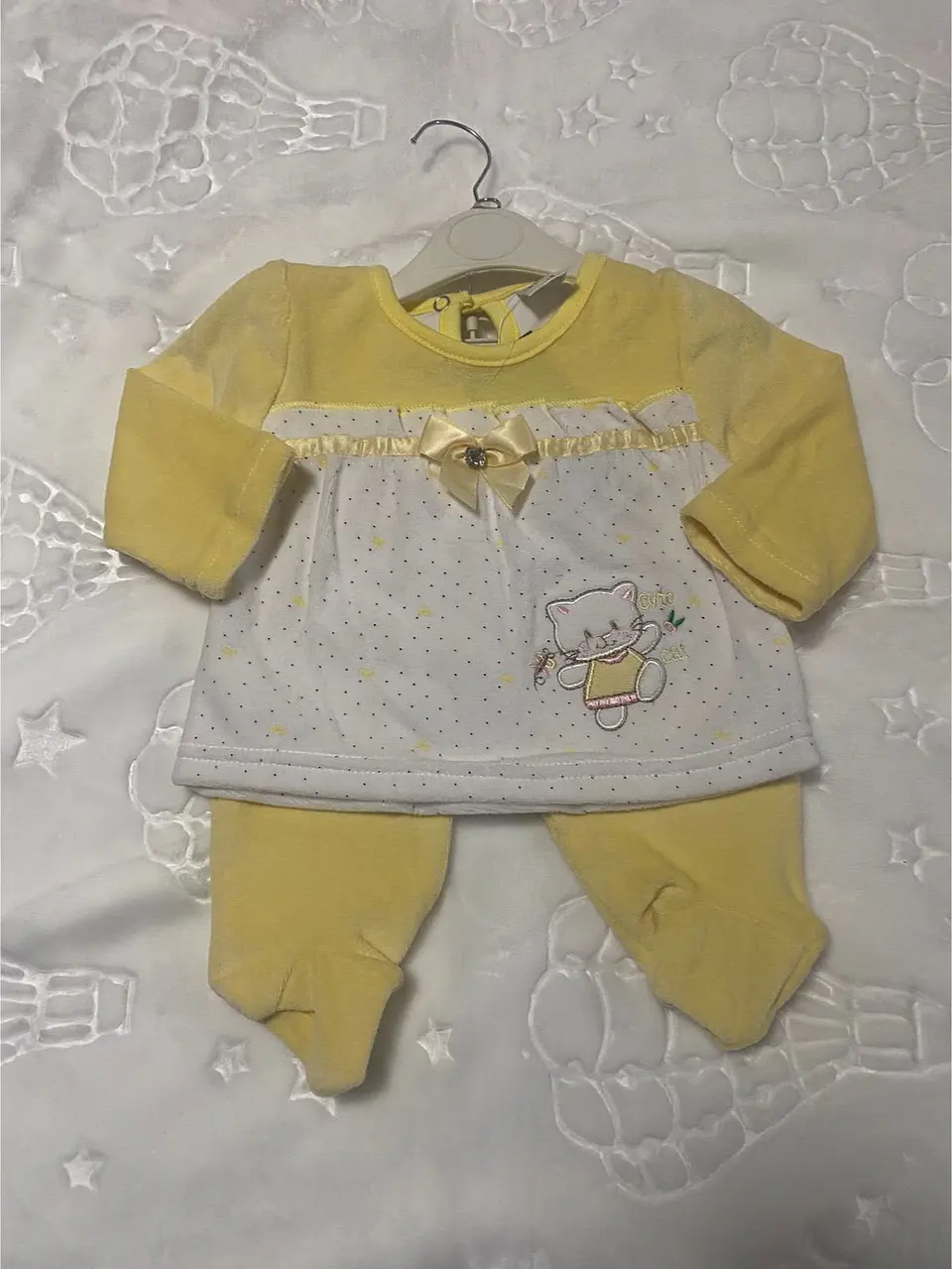 Osito plush dos piezas nena 2