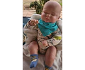 Bebé Reborn Joseph Grande Niño Cuerpo de Tela