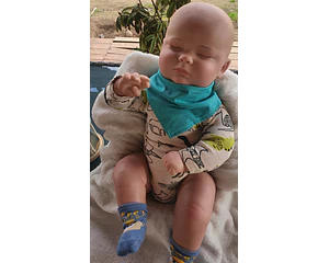 Bebé Reborn Joseph Grande Niño Cuerpo de Tela
