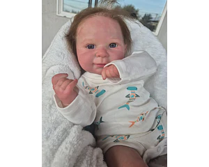 Bebé Reborn Niño Pintado a Mano
