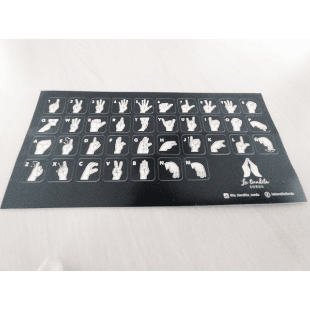 STICKER TECLADO VARIADOS 