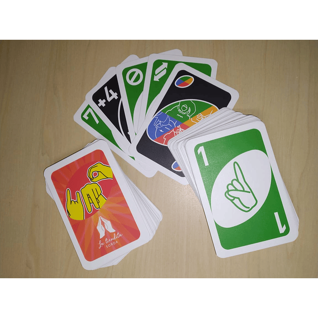 JUEGO UNO en Lengua de señas