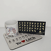 PACK TELETRABAJO 1 ( tazon dactilologico + mousepad + stickers teclado)