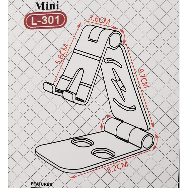 SOPORTE DE CELULAR CHICO