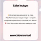 Taller Presencial Madre e Hija. De mis manos a las tuyas ⭐ 03 de Mayo ⭐ - Miniatura 2