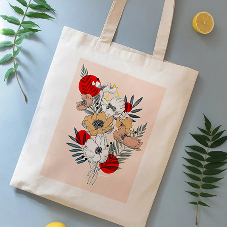 Totebag Flora 1