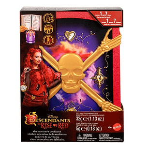 DISNEY DESCENDIENTES EL ASCENSO DE RED MUÑECA EL LIBRO MÁGICO DE COCINA DE RED
