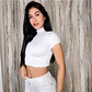 Crop Top Cuello Alto - Miniatura 2