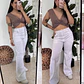 Pantalon Cargo Wide-Leg - Miniatura 3