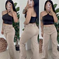Pantalon Cargo Wide-Leg - Miniatura 1