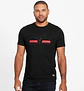 Camiseta Guess Los Angeles En Relieve Con Rojo - Miniatura 1