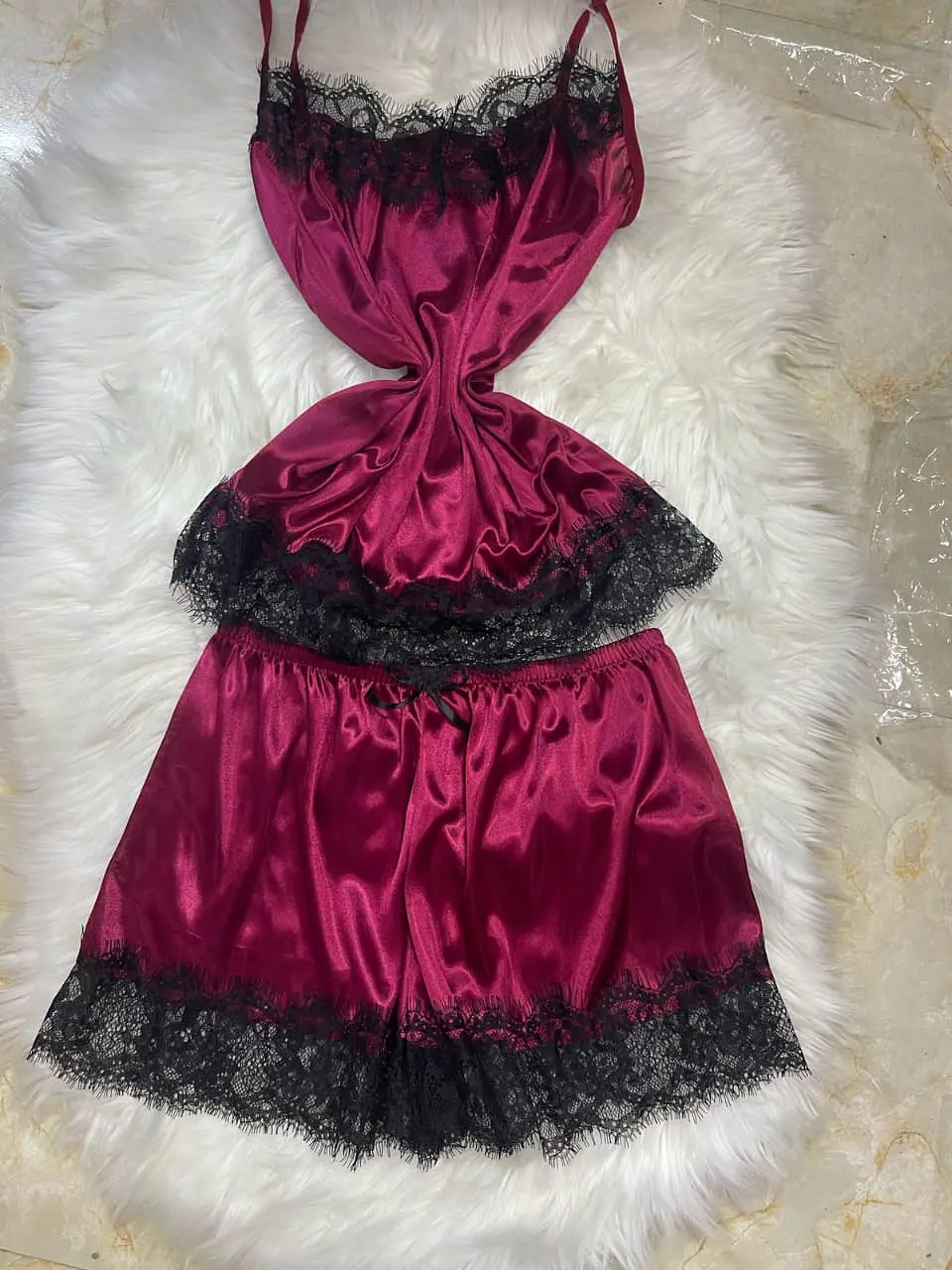 Pijama Babydoll y short 5
