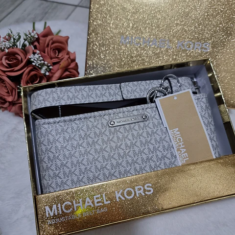 Riñonera Michael Kors Gris