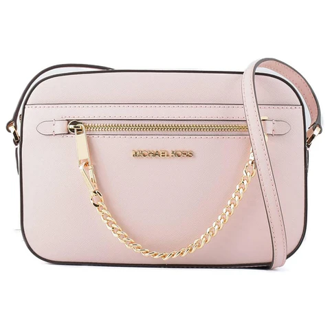 Bandolera con Cadena Michael Kors Rosa